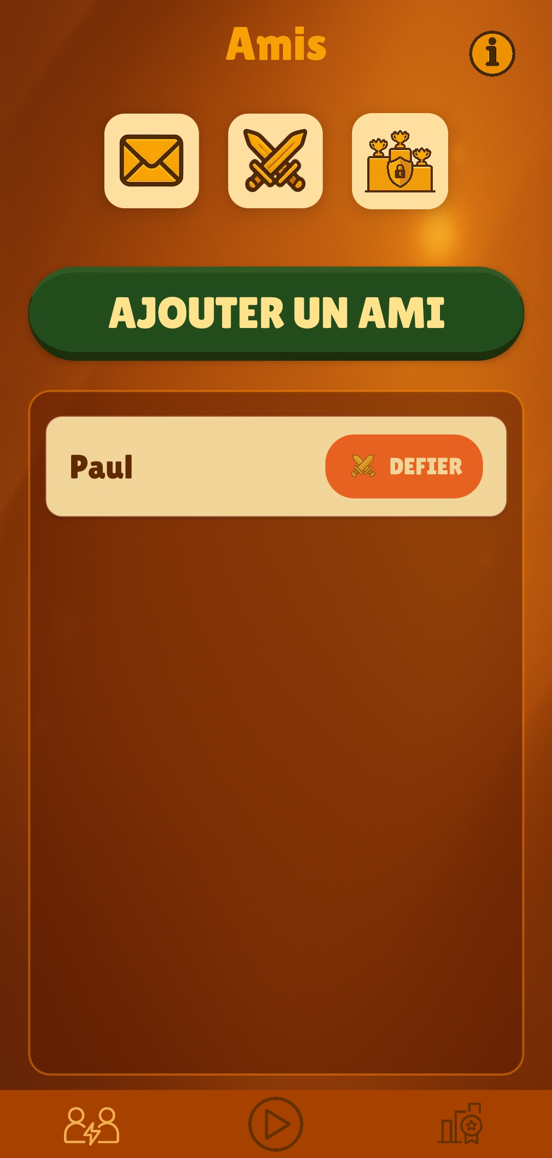 Écran amis et interactions sociales